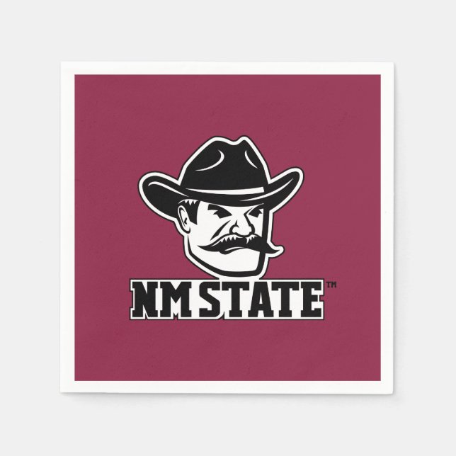 Servilleta De Papel New Mexico State Aggies (Anverso)