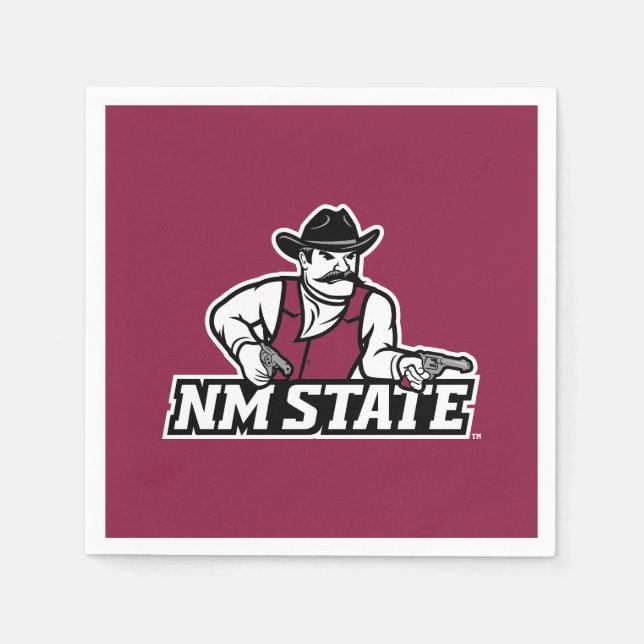 Servilleta De Papel New Mexico State Aggies (Anverso)