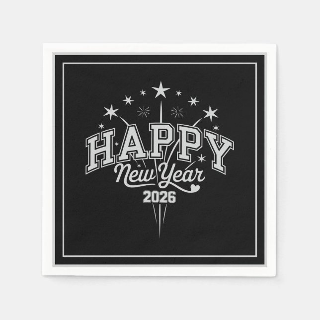 Servilleta De Papel New Year (Anverso)