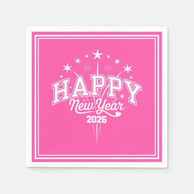 Servilleta De Papel New Year (Anverso)