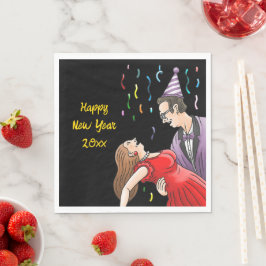 Servilleta De Papel New Year's Day Party 