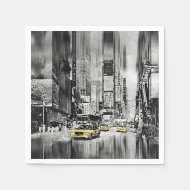 Servilleta De Papel New York Times Square (Anverso)