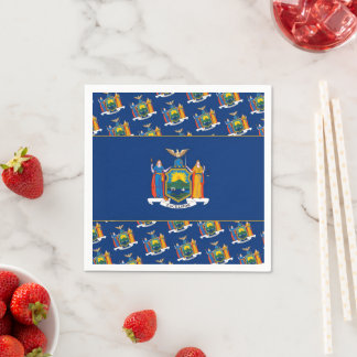 Servilleta De Papel New Yorker Flag, Flag of New York