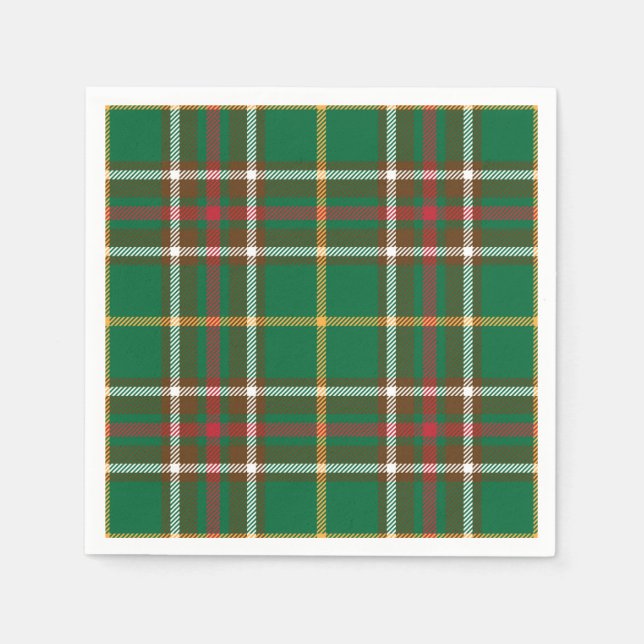 Servilleta De Papel Newfoundland Tartan Napkins (Anverso)