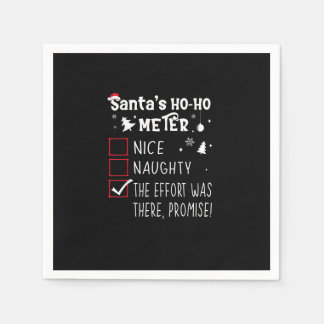 Servilleta De Papel Nice Naughty The Was There Promise Christmas 