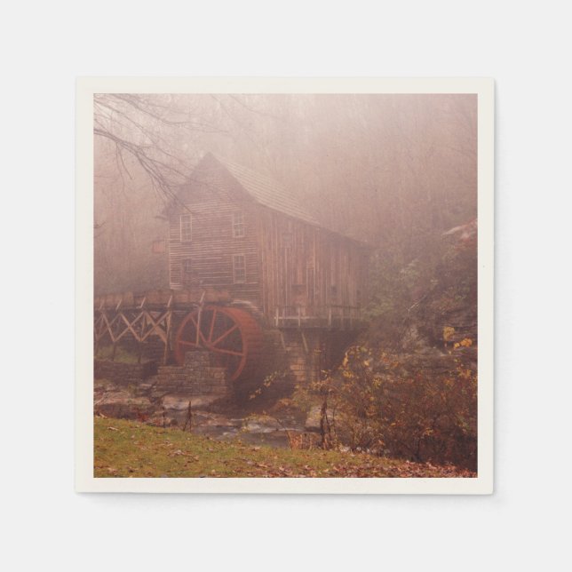 Servilleta De Papel Niebla matutina (Anverso)