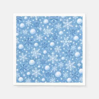 Servilleta De Papel Nieve Invernal