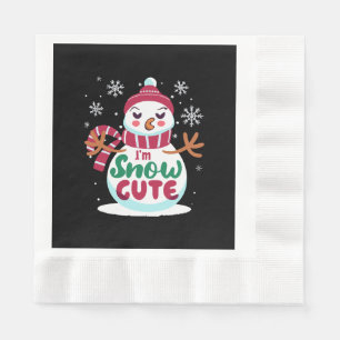 Servilleta De Papel ¡Nieve linda! Abraza el encanto invernal de la Nav