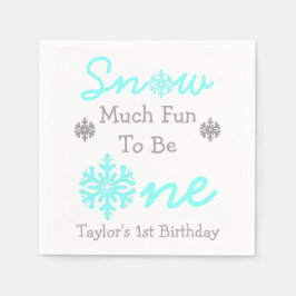 Servilleta De Papel Nieve Mucho Diversión Para Ser Uno