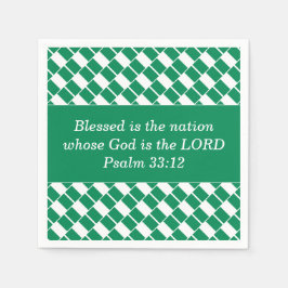 Servilleta De Papel NIGERIA FLAG Christian