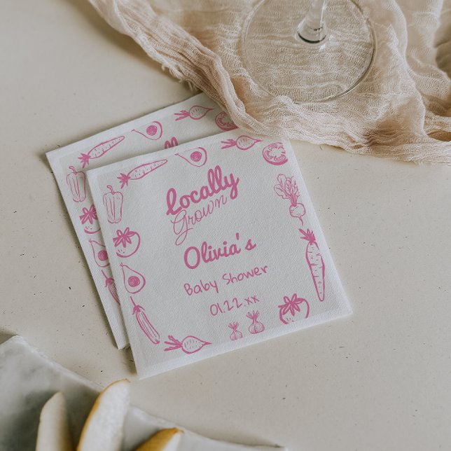 Servilleta De Papel Niña bebé de raza rosada crecida localmente (Subido por el creador)