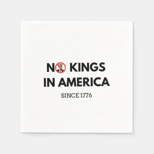 Servilleta De Papel Ningún Rey en Estados Unidos desde 1776