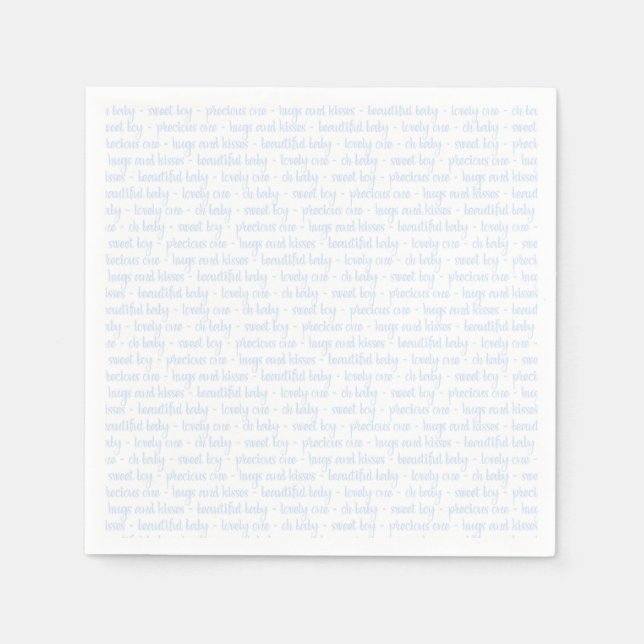 Servilleta De Papel Niño (Anverso)