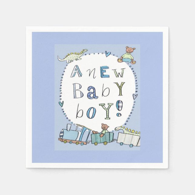 Servilleta De Papel Niño (Anverso)