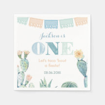 Niño 1 Fiesta de cumpleaños taco por fiesta