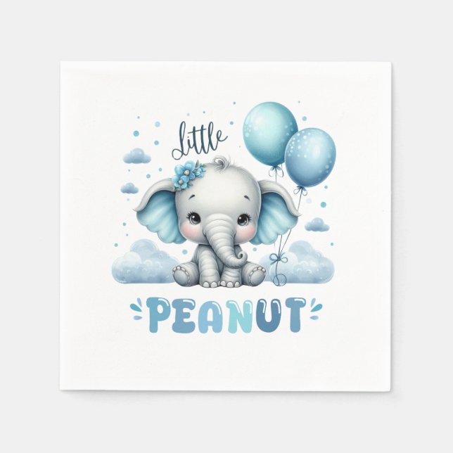 Servilleta De Papel Niño Maní Pequeño  (Anverso)