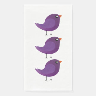Servilleta De Papel Niños adorables pájaros