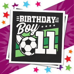 Servilleta De Papel Niños de 11 años de edad futbolín