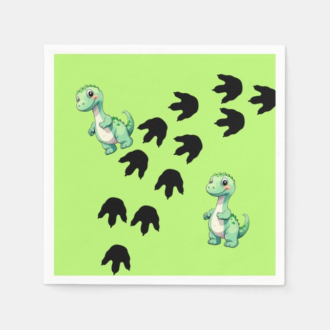Servilleta De Papel Niños de cumpleaños (Anverso)