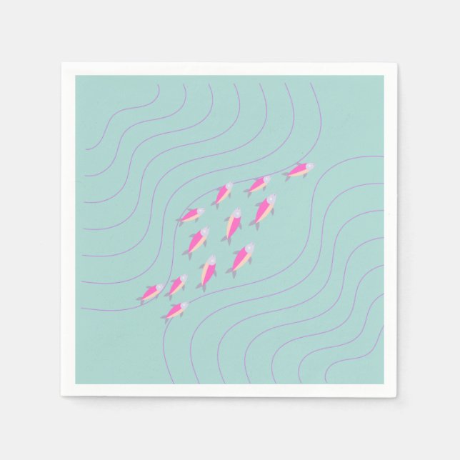 Servilleta De Papel Niños de cumpleaños (Anverso)