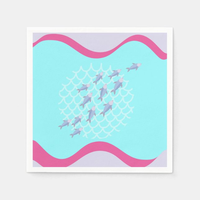 Servilleta De Papel Niños de cumpleaños (Anverso)