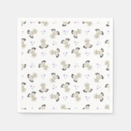 Servilleta De Papel Niños de la granja de animales de la granja de ove