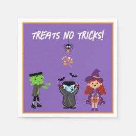 Servilleta De Papel Niños de maíz dulce Fiesta de disfraces de Hallowe