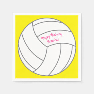 Servilleta De Papel Niños de voleibol Fiestas Deportes de cumpleaños
