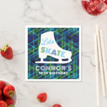 Niños Fiesta de cumpleaños de patinaje sobre hielo