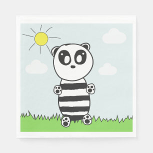 Servilleta De Papel Niños Panda