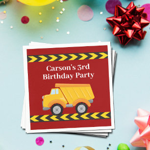 Servilleta De Papel Niños Personalizado del partido de cumpleaños cami