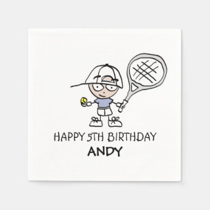 Servilleta De Papel Niños personalizados tenis servilletas de fiesta d