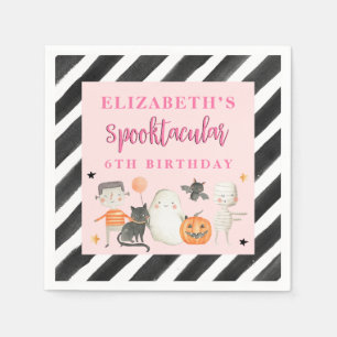 Servilleta De Papel Niños Spooktacular Halloween Napkins