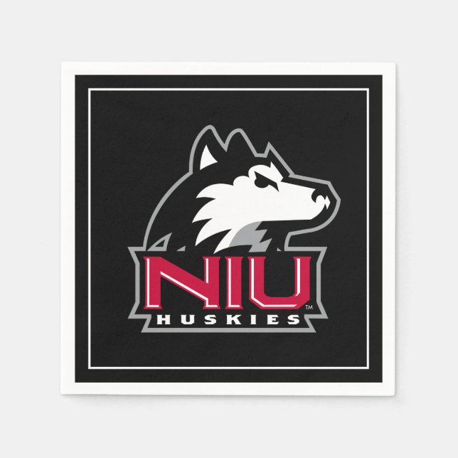 Servilleta De Papel NIU Huskies (Anverso)