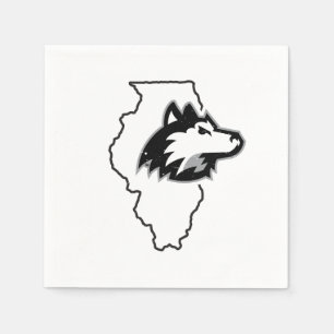 Servilleta De Papel NIU Huskies State Love