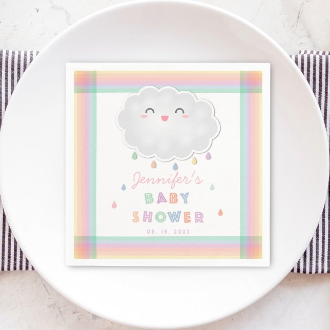 Servilleta De Papel Niveles bajos en la nube de cutis Sexo Baby Shower (Subido por el creador)