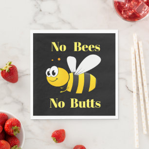 Servilleta De Papel No abejas No Butts Papel Napkin