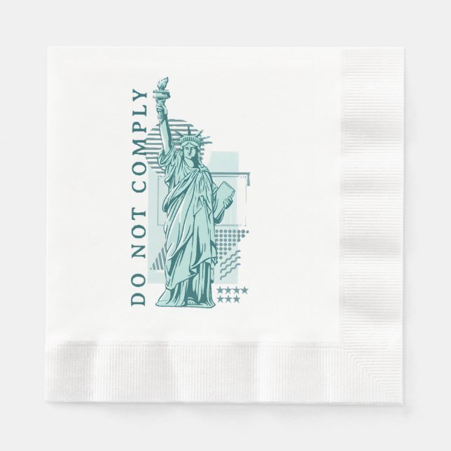 Servilleta De Papel No cumplir (Anverso)