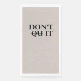 Servilleta De Papel No dejes de hacer toalla de cocina