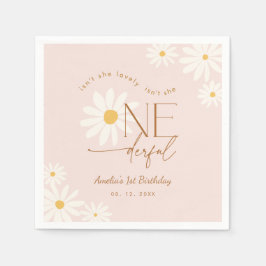 Servilleta De Papel No Es UNA maravillosa Daisy Cumpleaños 1