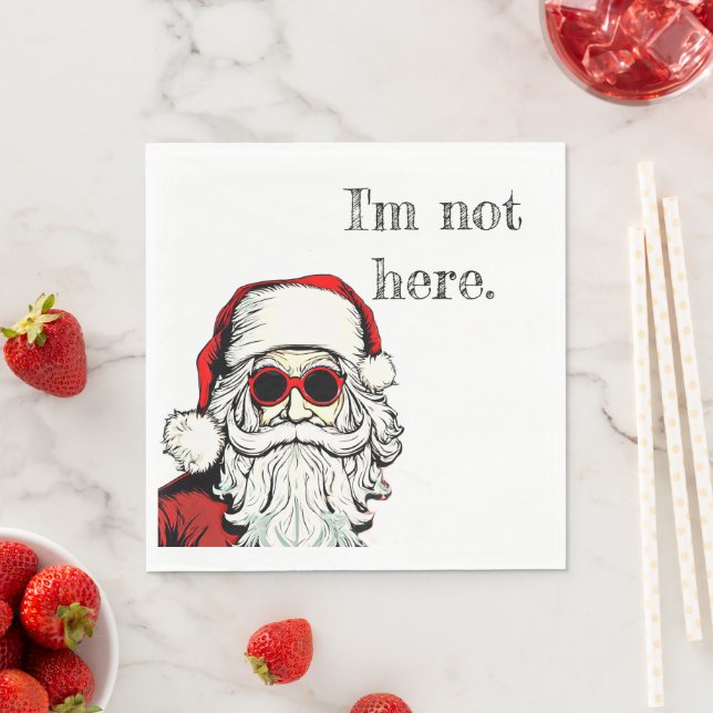 Servilleta De Papel "No estoy aquí" (In situ)