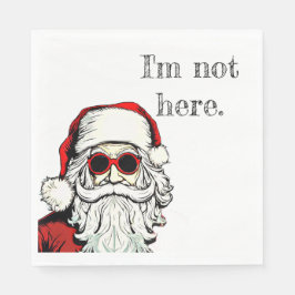 Servilleta De Papel "No estoy aquí"