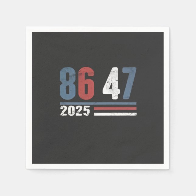 Servilleta De Papel No hay reyes en Estados Unidos que salven la democ (Anverso)