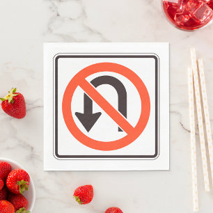 Servilleta De Papel No hay símbolo de carretera de seguridad de tráfic