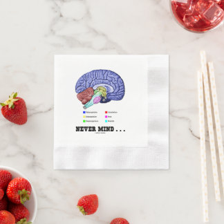 Servilleta De Papel No Importa ... Anatomía del Cerebro Psique Humor