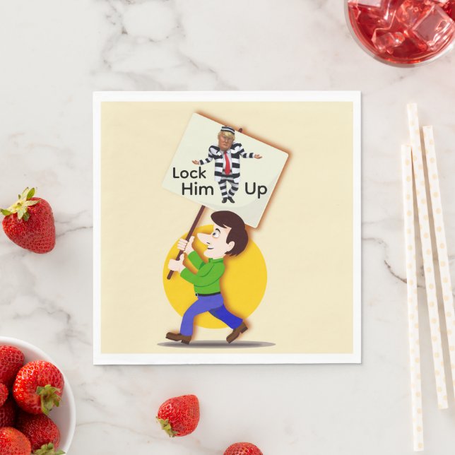 Servilleta De Papel No Kings Paper Napkin (In situ)