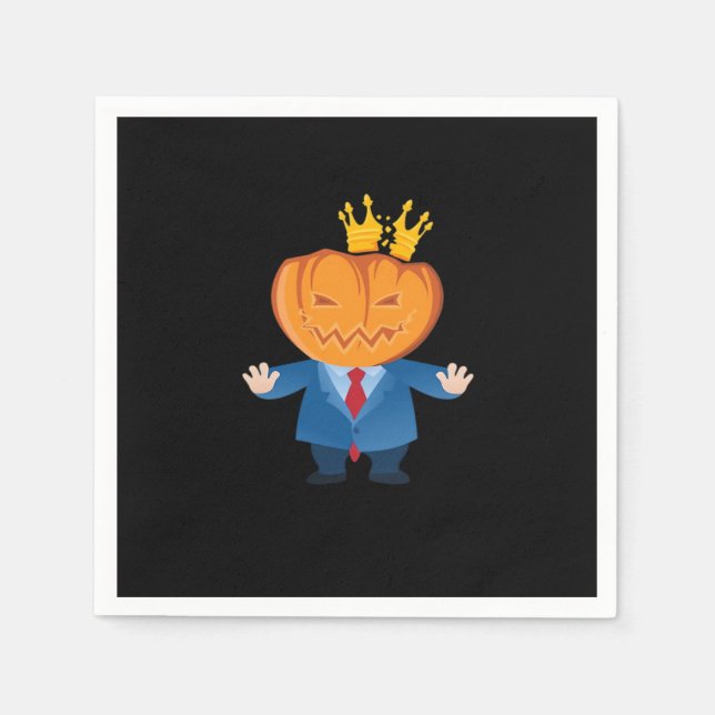 Servilleta De Papel No Kings - Trumpkin Pumpkin Classic (Anverso)