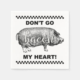 SERVILLETA DE PAPEL ¡NO ME VAYAS A BACON!