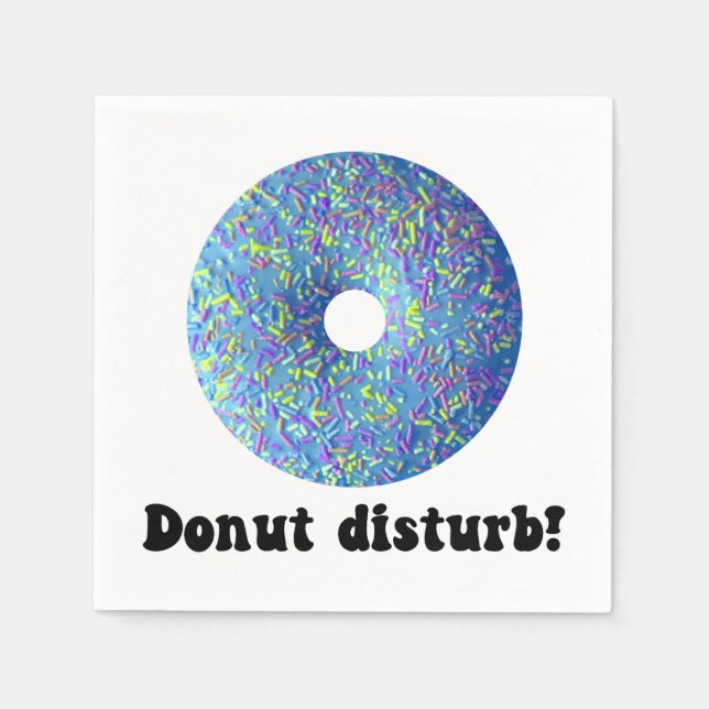 Servilleta De Papel No molestar (Anverso)