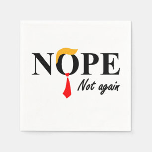 Servilleta De Papel No. No Otra Vez.